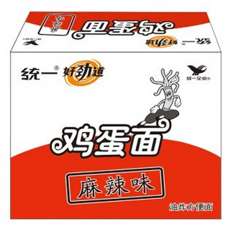 统一好劲道麻辣鸡蛋面62gY