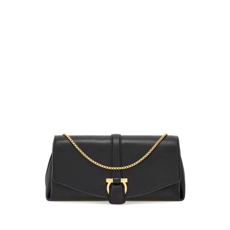 Ferragamo女款小号马鞍包优质牛皮时尚斜挎包经典设计