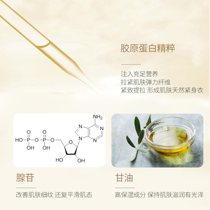 SNP爱神菲黄金胶原蛋白睡眠面膜 4mlX20包 方便携带 干净卫生 品牌直供 苏宁物流