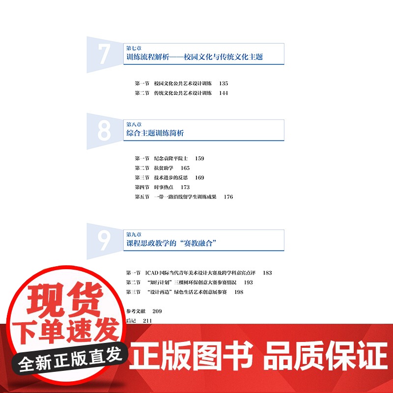 主题公共艺术设计实训 主题公共艺术设计经典案例评析课程思政示范课程系列教材高清大图