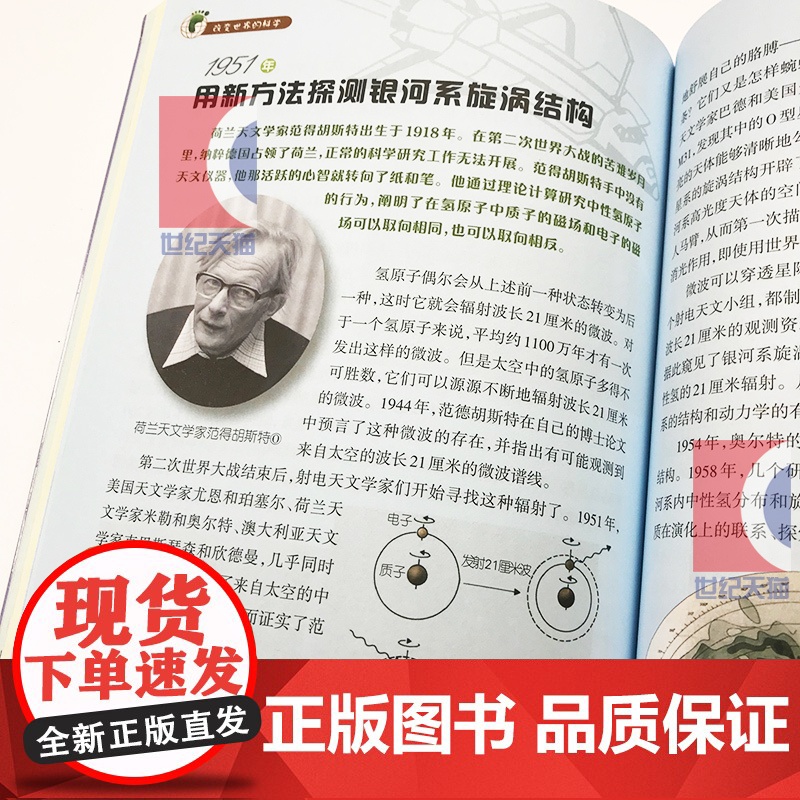 天文学的足迹/改变世界的科学丛书 卞毓麟著 上海十二五重点图书 提高科学文化素养 上海科技 世纪出版高清大图