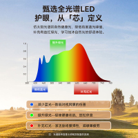 雷士照明可夹式护眼台灯儿童学习专用书桌竖夹阅读教室桌面大路灯