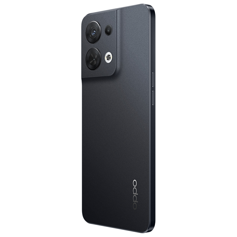 OPPO Reno8 夜游黑 12GB+256GB 5G手机 天玑1300 旗舰芯片 长寿版 80W 超级闪充 5000 万水光人像三摄 全网通手机