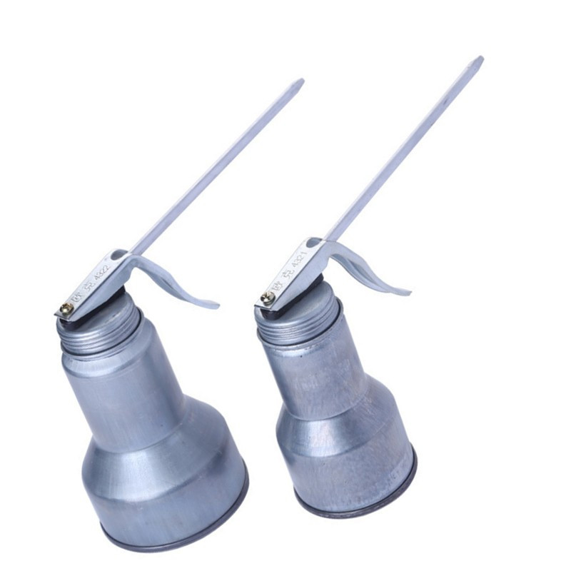 欧克(ouke)手动高压机油壶 长嘴油壶 加油器 手动机油枪 工业级机油