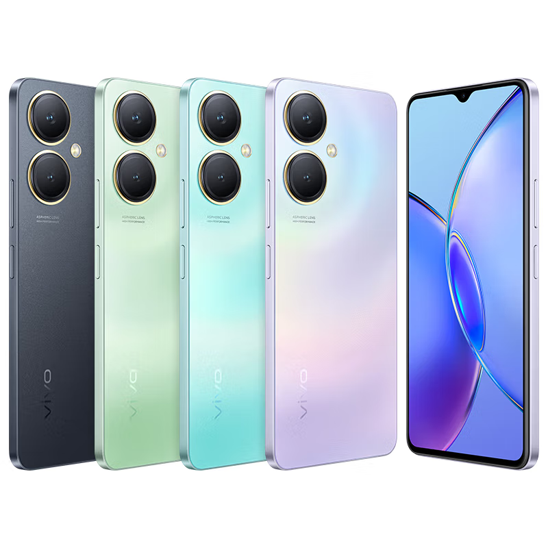 [原封]vivo Y55t 盐湖蓝 8GB+256GB 天玑6020八核 双卡5G 5000毫安大电池 15W闪充 5000万影像手机