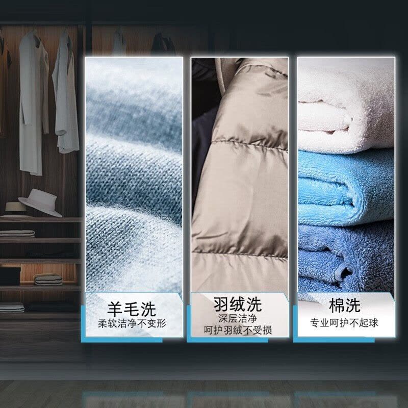 西门子(SIEMENS)10公斤滚筒洗衣机全自动BLDC变频电机15分钟快洗防过敏XQG100-WM12P2602W图片
