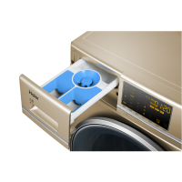 海尔（Haier） G80678BX14G滚筒洗衣机8公斤大容量超薄紫水晶直驱变频静音滚筒洗衣机下排水