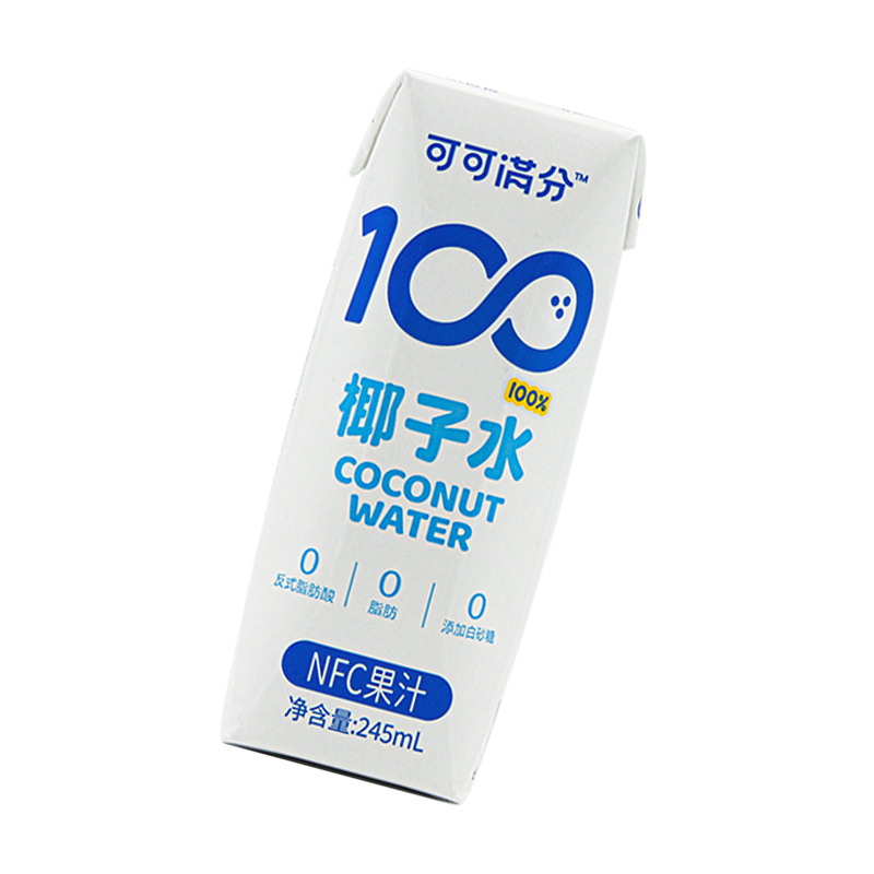 可可满分 100%椰子水245ml*10瓶