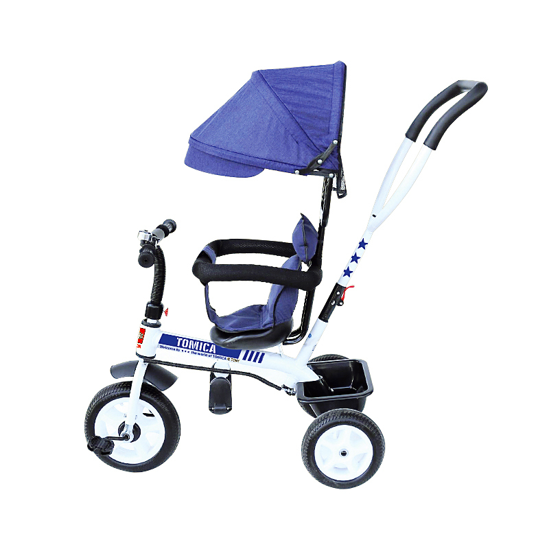 多美卡手推脚踏三轮车