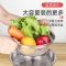 [48小时发货]304不锈钢网篮圆形淘米筛洗米篮菜篮洗芝麻漏盆厨房沥水篮水果盘 201高边洗米筛 22cm