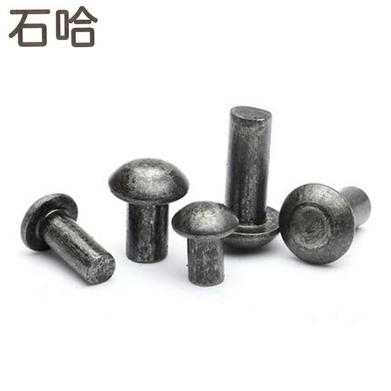 石哈4.8级半圆头铆钉M22*100(个)高清大图