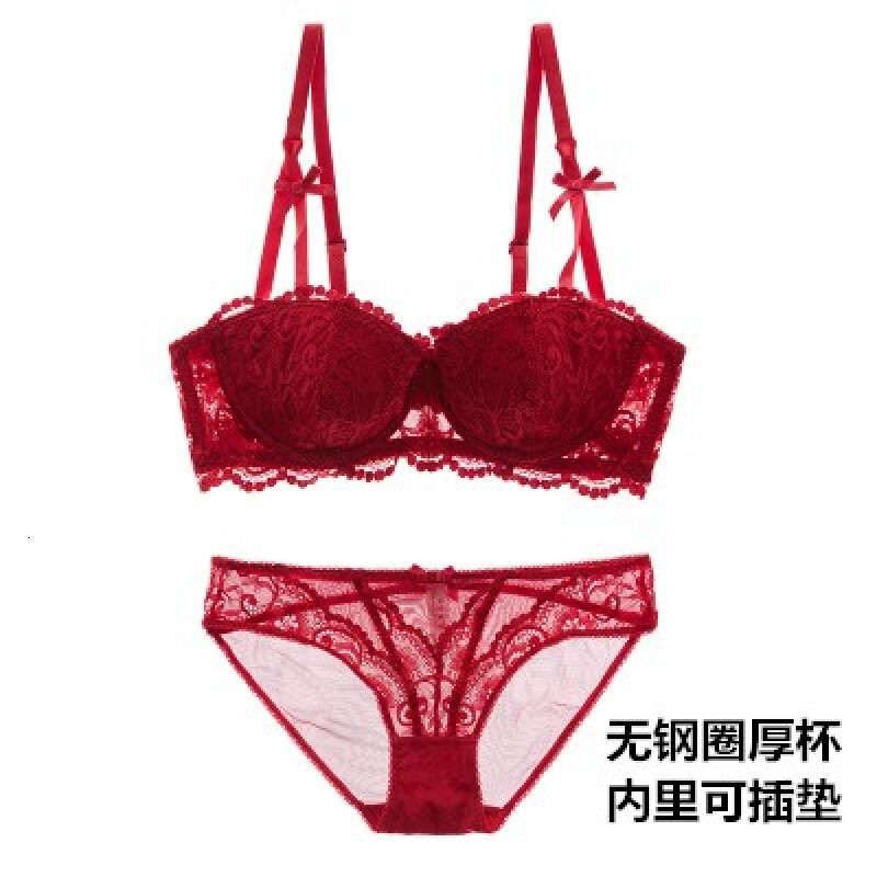 蕾丝内衣杯薄款无海绵胸罩胸文胸拢副整型文胸