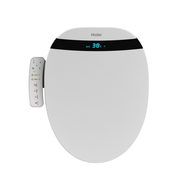 海尔(Haier) 卫玺智能马桶盖板V3-300智能洁身器全自动过滤马桶圈全功能即热恒温夜灯除臭暖风烘干电子坐便器盖板高清大图