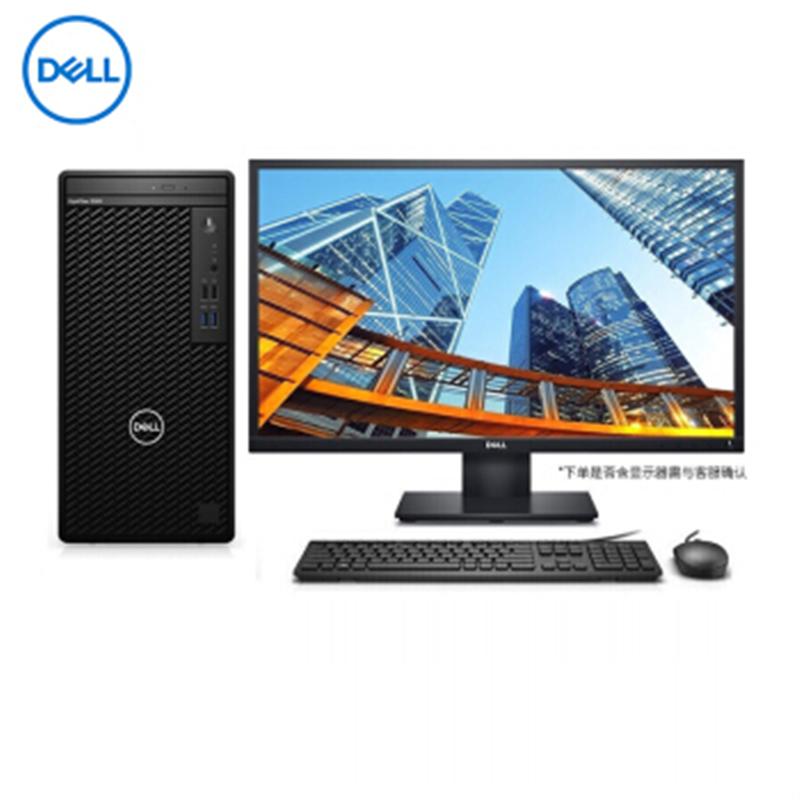 戴尔(DELL) 3080MFF21.5寸显示屏台式机电脑(i5-10500T 4G 500G WIN10蓝牙)