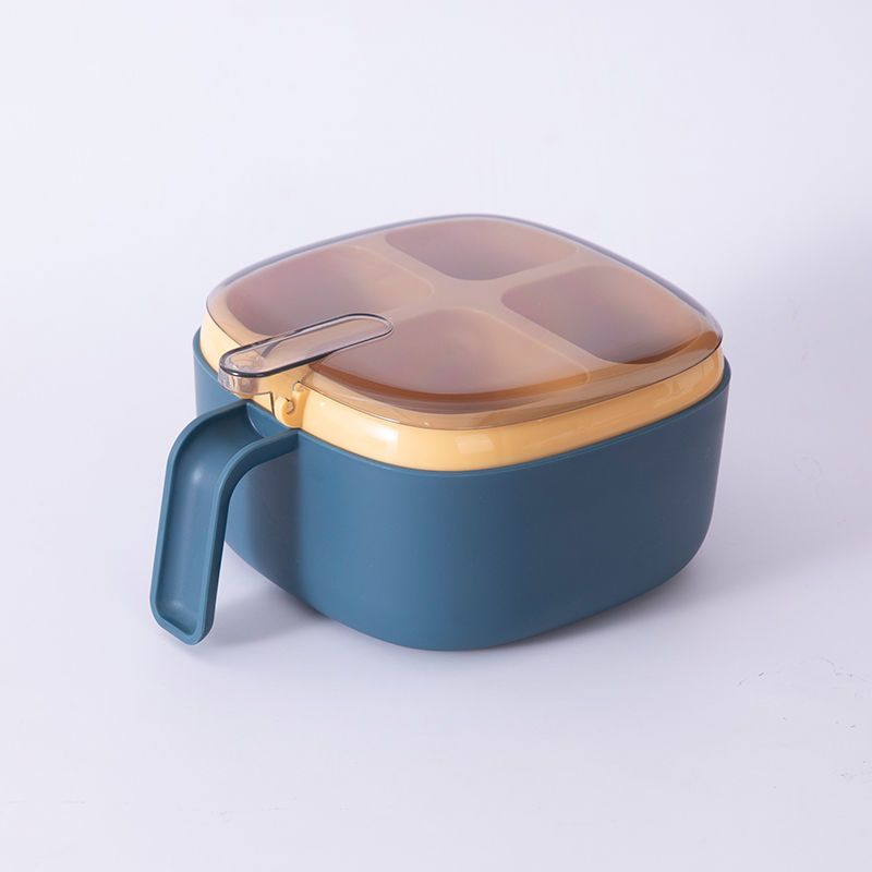 多功能调味料盒子调味料套装调料罐盐盒子厨房用品调味品置物架白色一