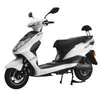 新日(Sunra)电动车 电动摩托车 H3 豪华城市运动款踏板车 成人外卖60V电瓶车 钢琴黑