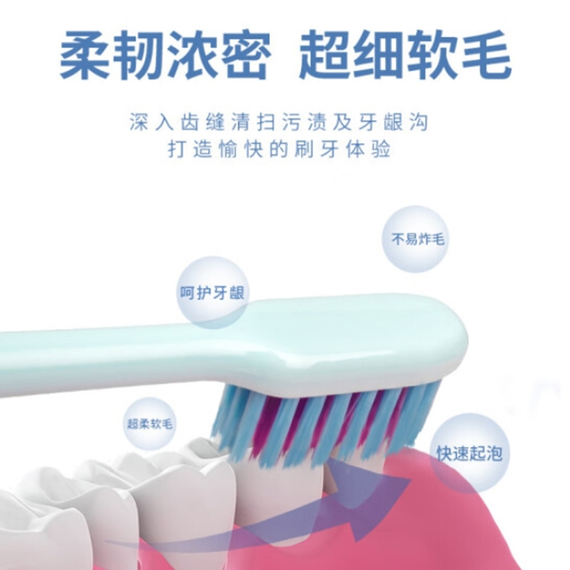 皓齿良品912牙刷*10支,独立包装高清大图