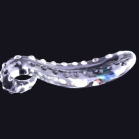 水晶玻璃仿真阳具女用蒂刺激自慰冰火棒夫妻激情性工具成人用品_432