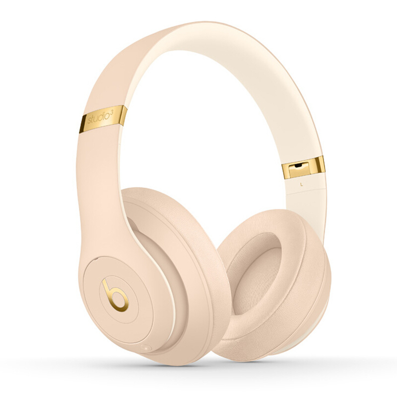 Beats Studio3 Wireless 魔音 头戴式 蓝牙无线游戏耳机 至臻音效 自适应消噪 荒漠沙