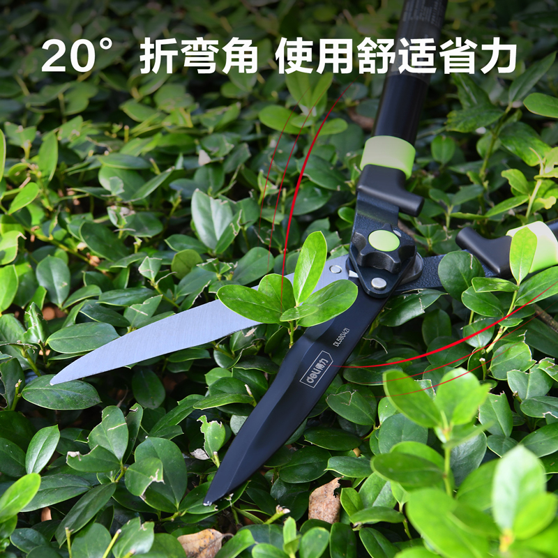 得力deli园艺大剪刀粗枝修剪结实耐用绿篱修枝剪刀2023新品高清大图