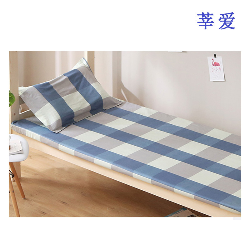 莘爱床单印花1.8米床280×280cm条高清大图