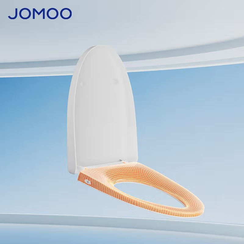 九牧（JOMOO）马桶盖板加热纤薄普通马桶圈加热缓降快拆盖板坐便器配件高清大图