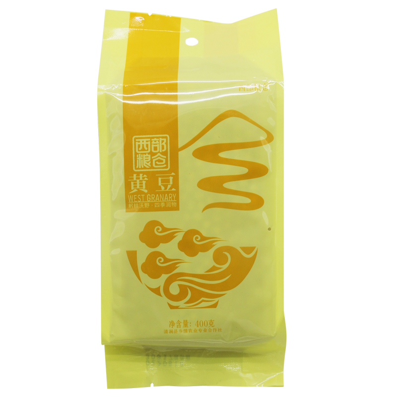 西部粮仓黄豆真空装400克*2