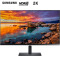 三星(SAMSUNG)S27A600UUC 27英寸2k/75hz/IPS/FreeSync/HDR10可壁挂旋转升降底座电脑显示器(HDMI+DP+Type-c)