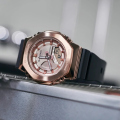 卡西欧手表 G-SHOCK新品八角形边框设计防水防震运动石英表女款GMA-s2100 GM-S2100PG-1A4【夜光】