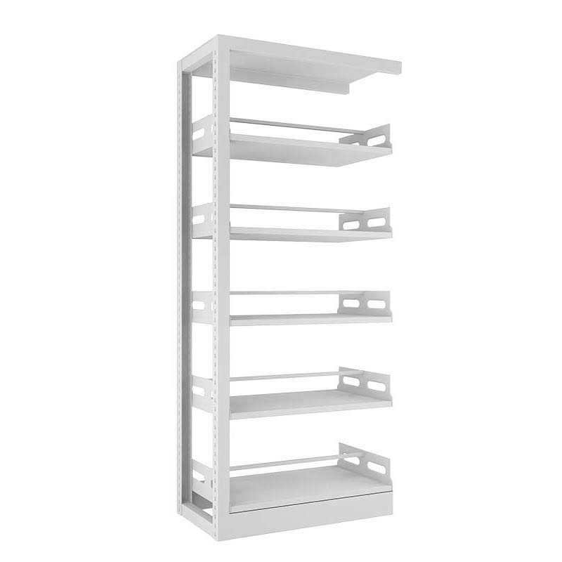 广亿隆钢制书架图书馆阅览室置物架加厚高清大图