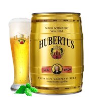 德国HUBERTUS狩猎神拉格啤酒5L大桶