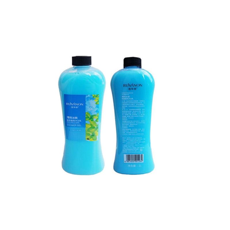 洛华侬薄荷冰爽沐浴乳1L