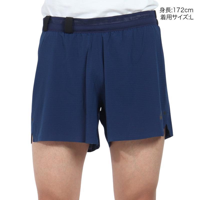 Asics/亚瑟士男士高尔夫运动裤速干透气内短款跑步五分裤