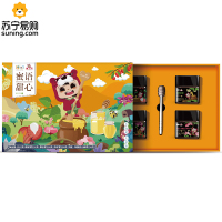 中粮福小满 蜜语甜心蜂蜜套装1032g(东北椴树蜜 福建荔枝蜜 宁夏枸杞蜜 荆花&洋槐混合蜜)