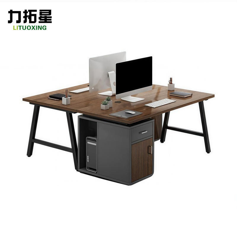 力拓星 双人办公桌 140cm 张高清大图