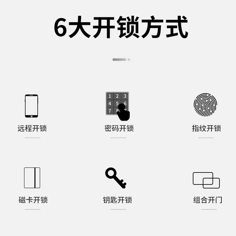 盼盼(PAN PAN)盼盼防盗门家用B07指纹锁智能密码锁智能安全锁通用电子防盗门锁家用大门锁多功能五合一