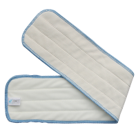 意大利CT施达条纹编织超细纤维平拖布 不易掉毛吸水快平板拖把替换平拖布 蓝色 44cm