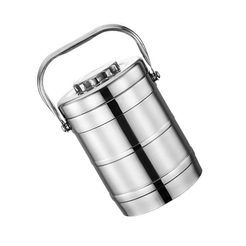 雷福峰不锈钢餐盒双层保温款1.4L直型/个