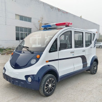 德武军恒双排5座电动巡逻皮卡四轮运输车箱货带斗拉货巡查巡修工具车高配