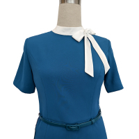 泛为 女短袖连衣裙 定制 条