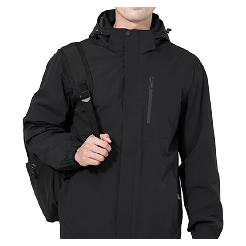 铁平 加厚保暖冲锋羽绒服 S-4XL/件（订单备注尺码）