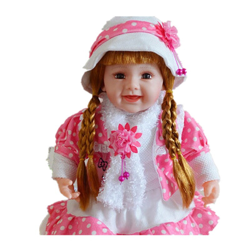 智能对话娃娃女孩儿童电动玩具布娃娃仿真会说话的洋娃娃1018甜美公主