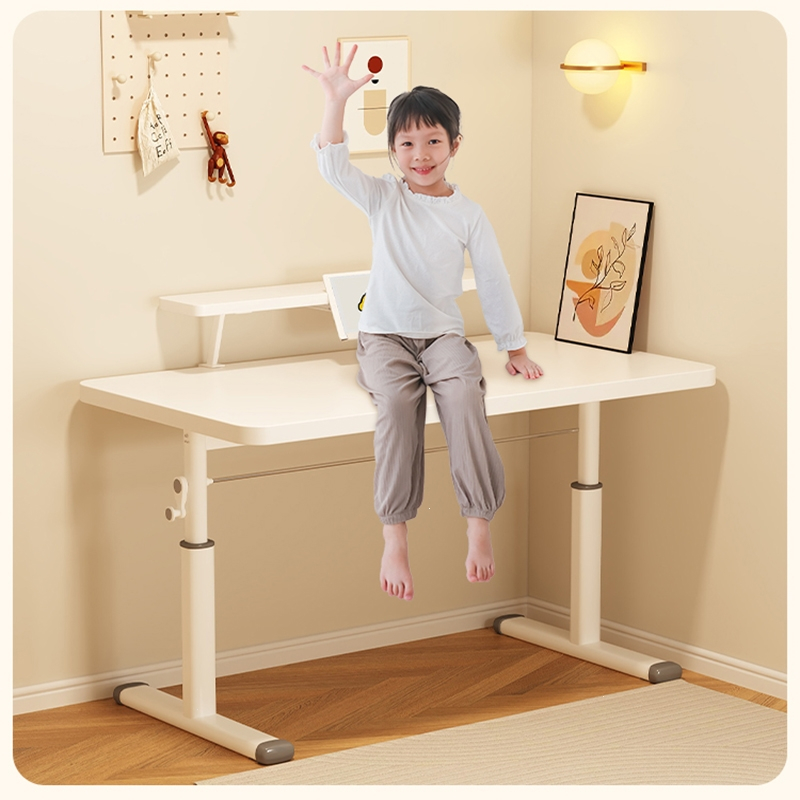 法耐fanai升降儿童学习桌简易书桌小学生课桌椅套装家用卧室桌子作业