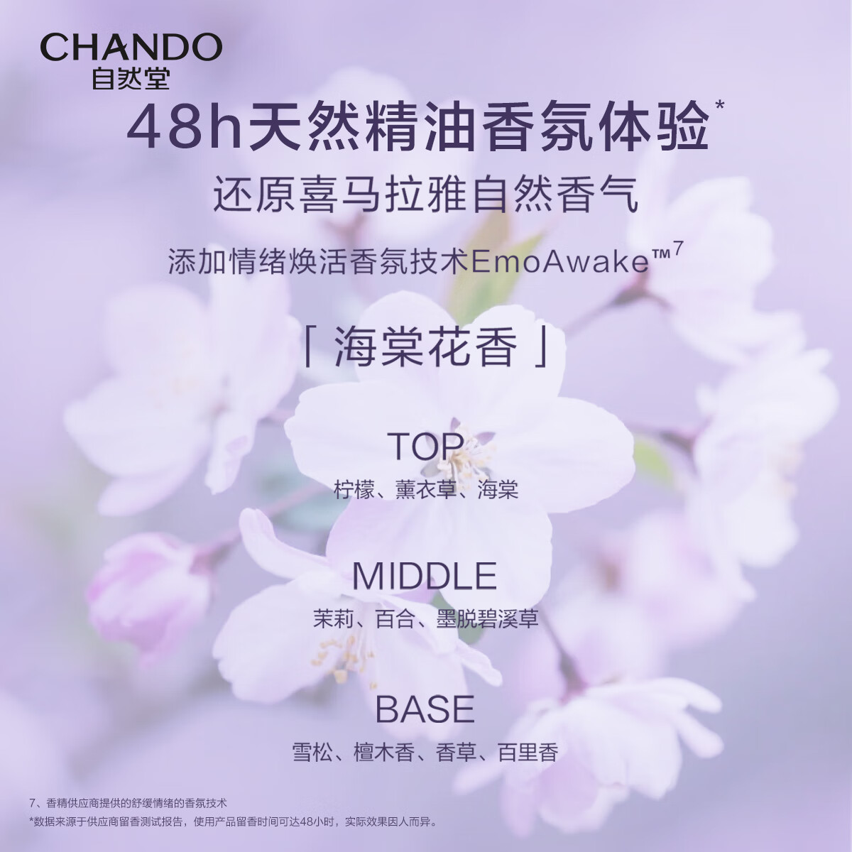 自然堂(CHANDO) 蓬松丰盈洗发乳 600mL高清大图