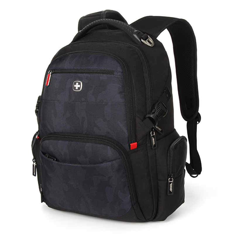 SUISSEWIN瑞士新款时尚商务休闲潮流背包双肩包SN9861高清大图