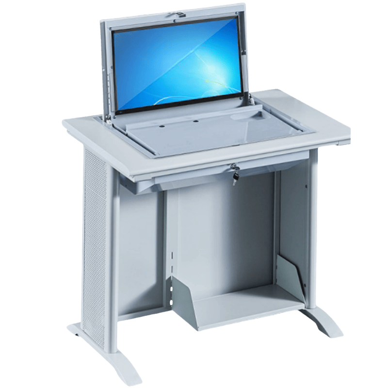 豫龙都机房桌单人张高清大图