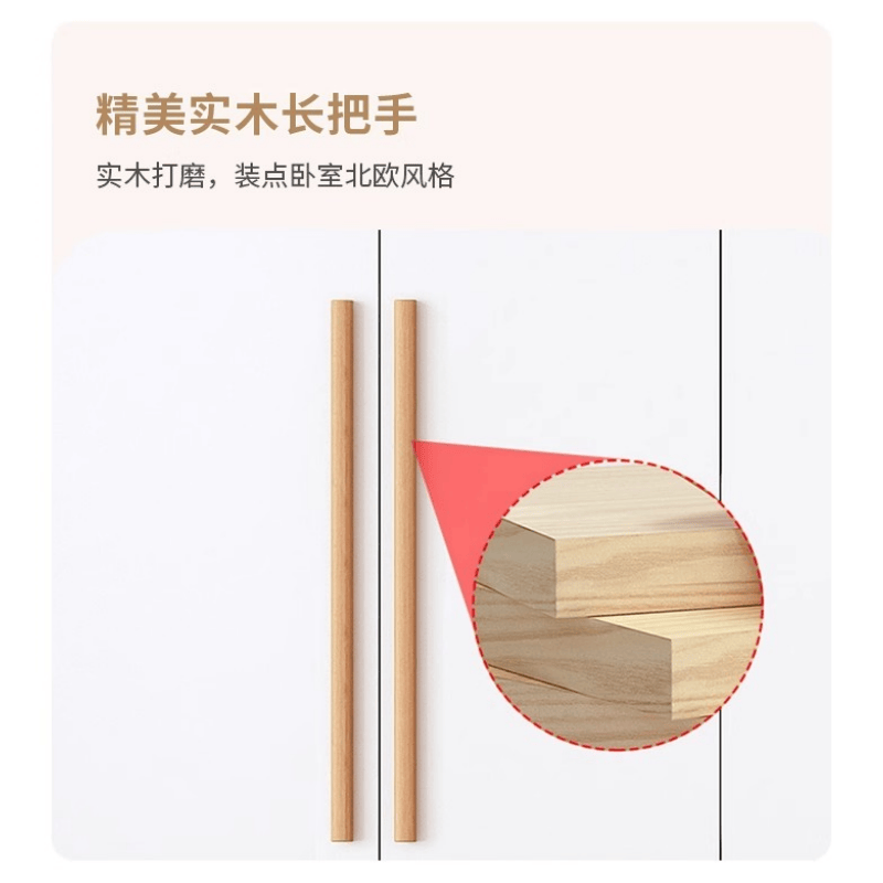 鑫木樽三门衣柜120cm个高清大图