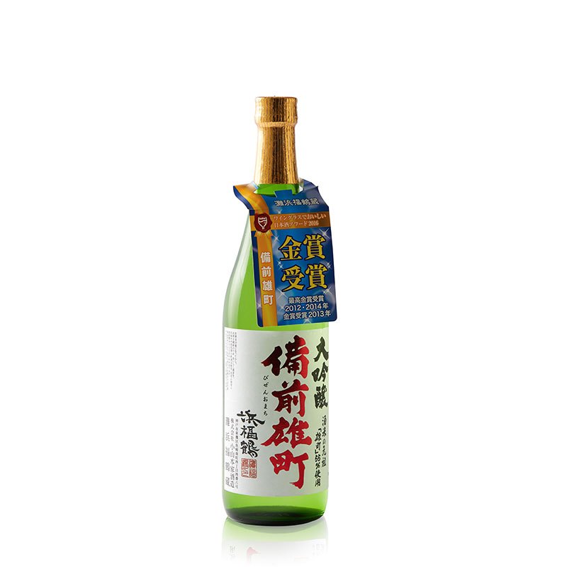 日本原装进口 浜福鹤备前雄町大吟酿清酒720ml