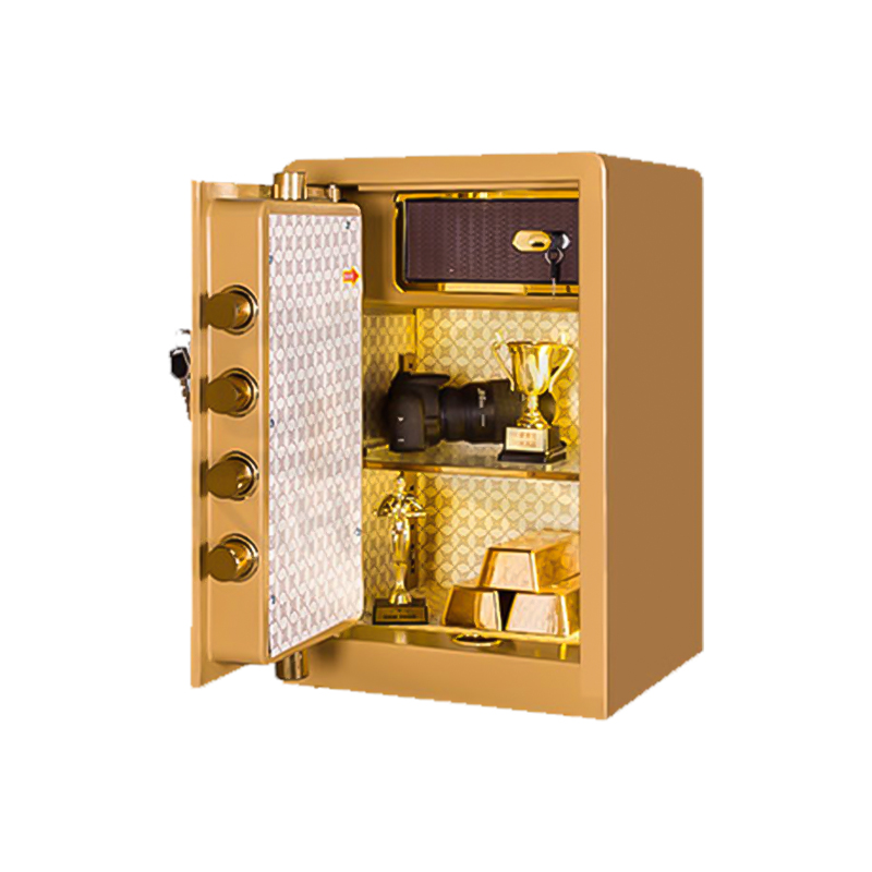 鸿业盛大(HONG YE SHENG DA)MS-BXG002喷粉智能锁具加粗锁栓保险柜（380L*350W*600H）高清大图