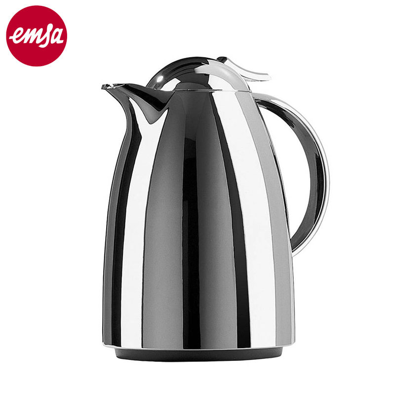 爱慕莎(emsa)爱博格保温壶1.0L/0.65L家用大容量玻璃内胆暖壶热水瓶保温水壶 (滞销处理)